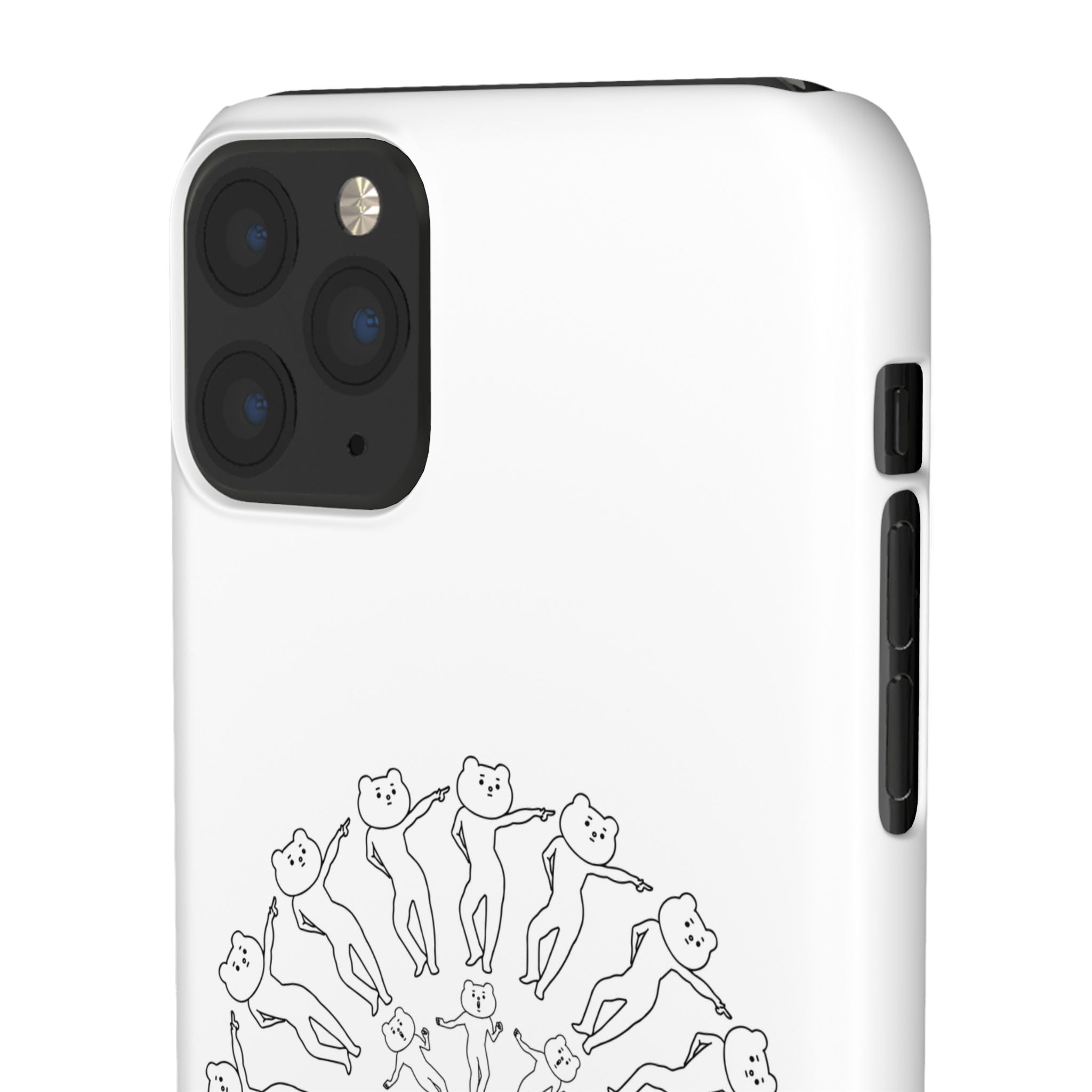 Betakkuma Swirl Pattern Phone Case